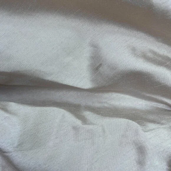 Vtg 70s Handmade Prairie Dress Ruffle Puff Sleeve Cottagecore Maxi Floral Size L - Picture 8 of 8